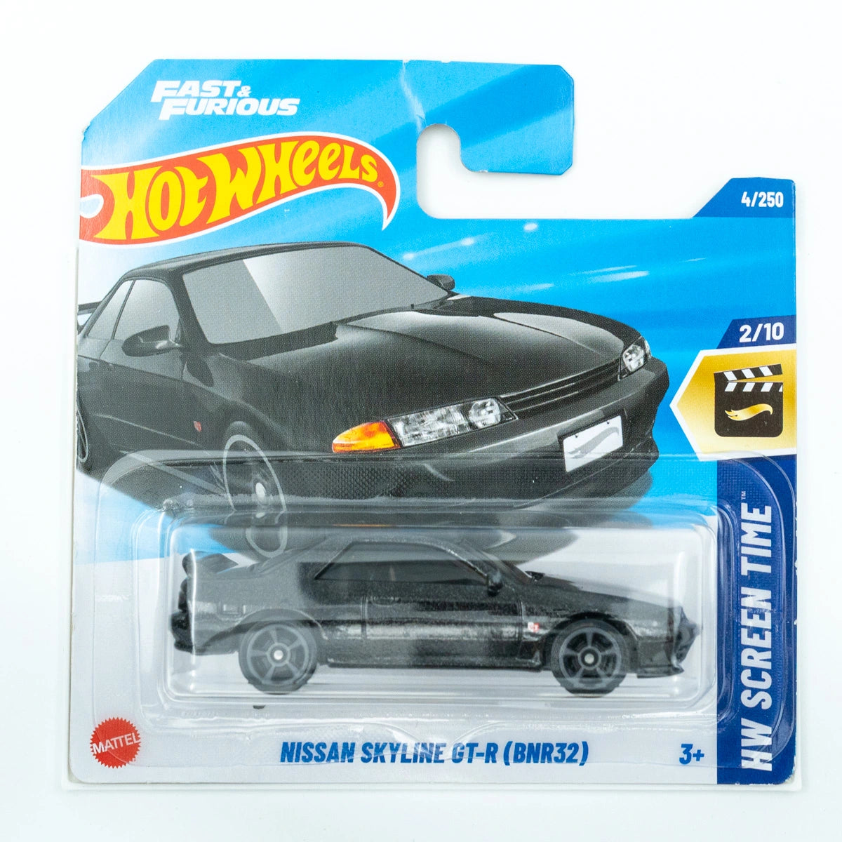 Hot Wheels Nissan Skyline GT-R (BNR32) zwart |