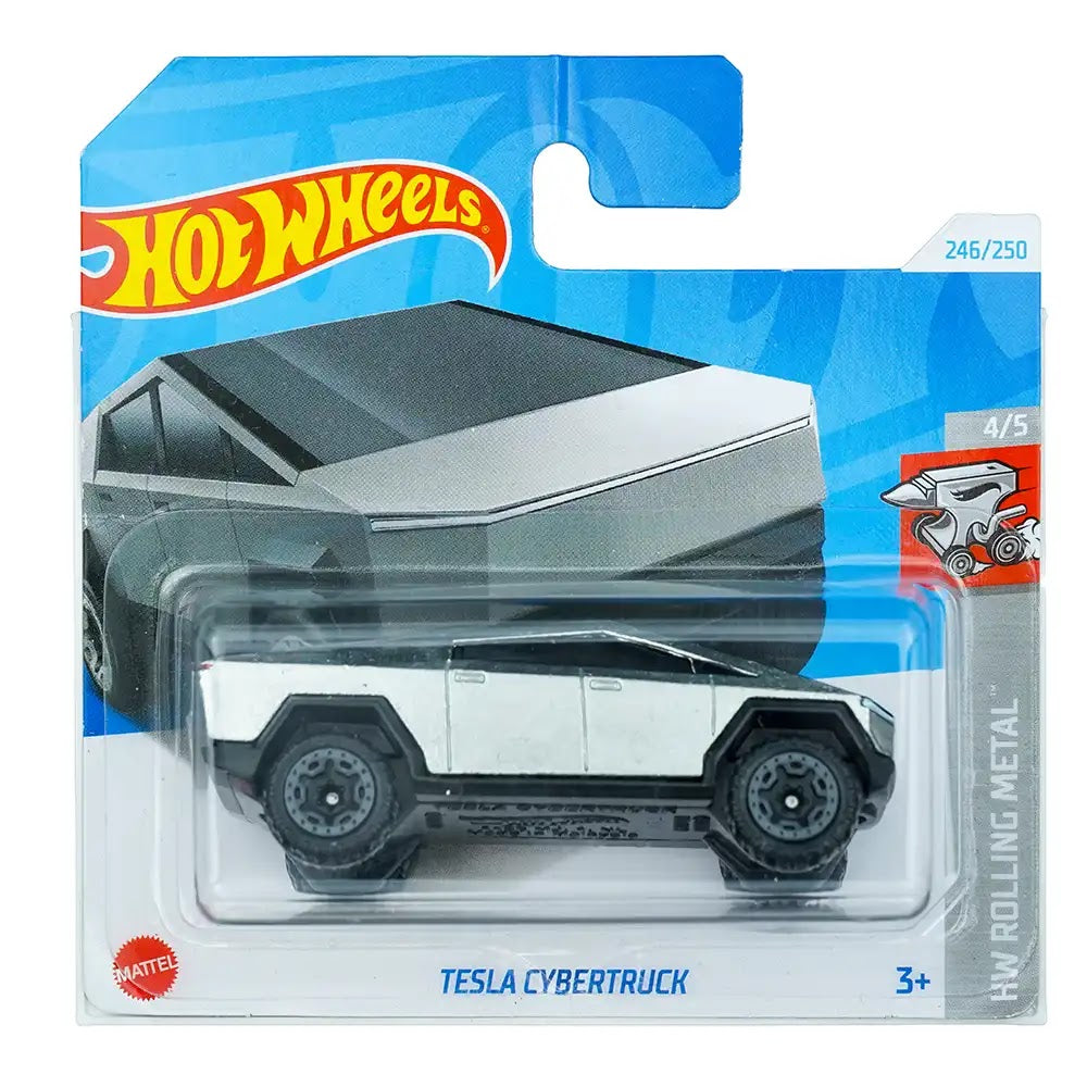 Hot Wheels Tesla Cybertruck Srebreni |