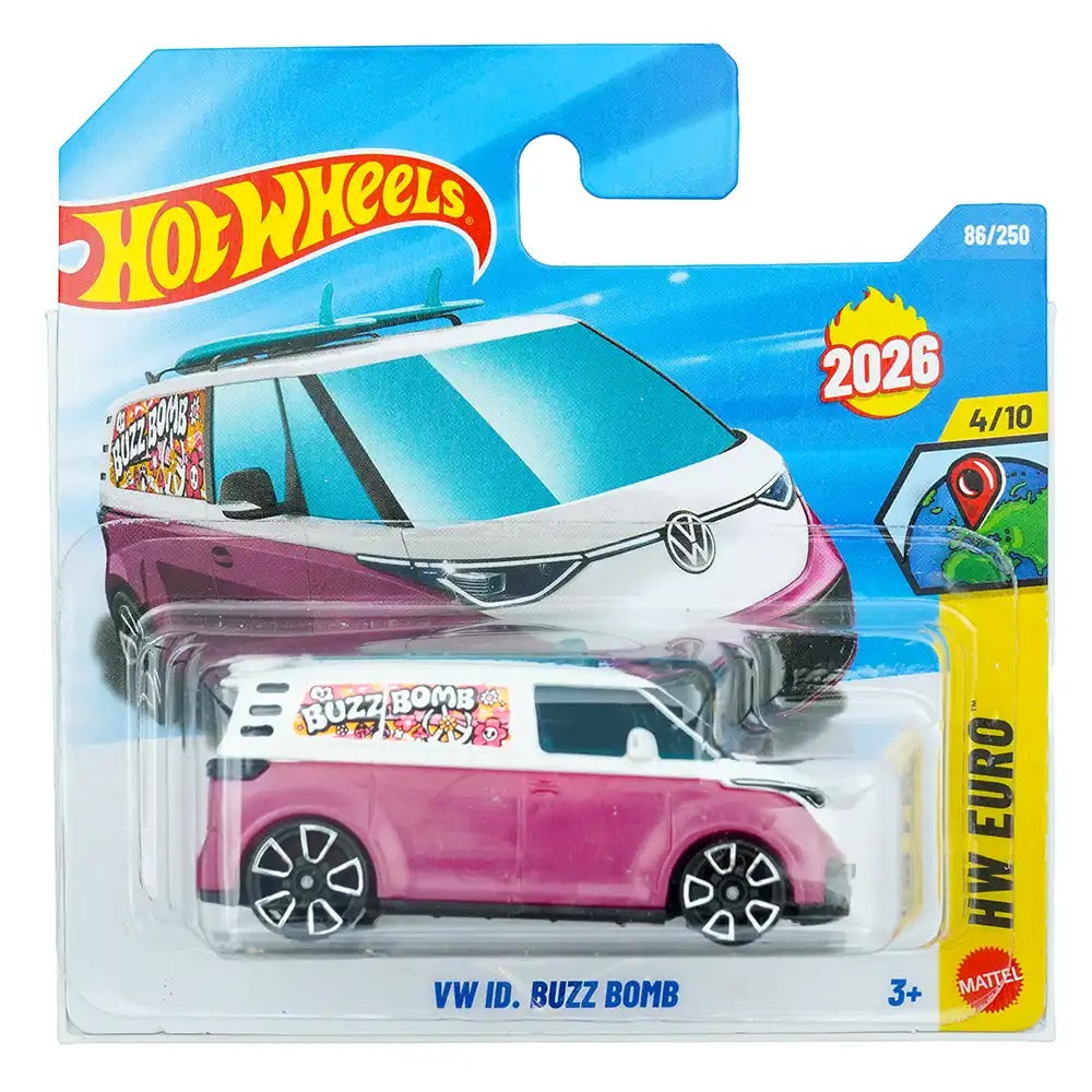 Hot Wheels VW ID. Buzz Bomb Roze |