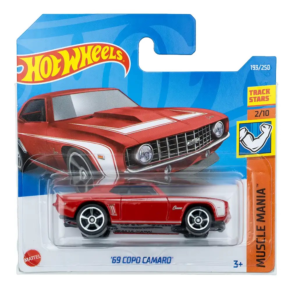 Hot Wheels '69 Copo Camaro Crveni |