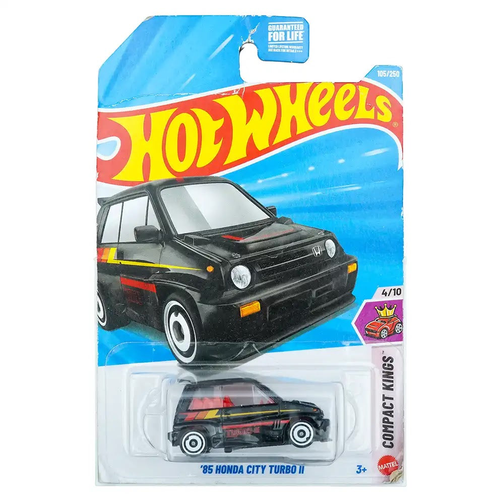 Hot Wheels Mainline (US) '85 Honda City Turbo II Crni |