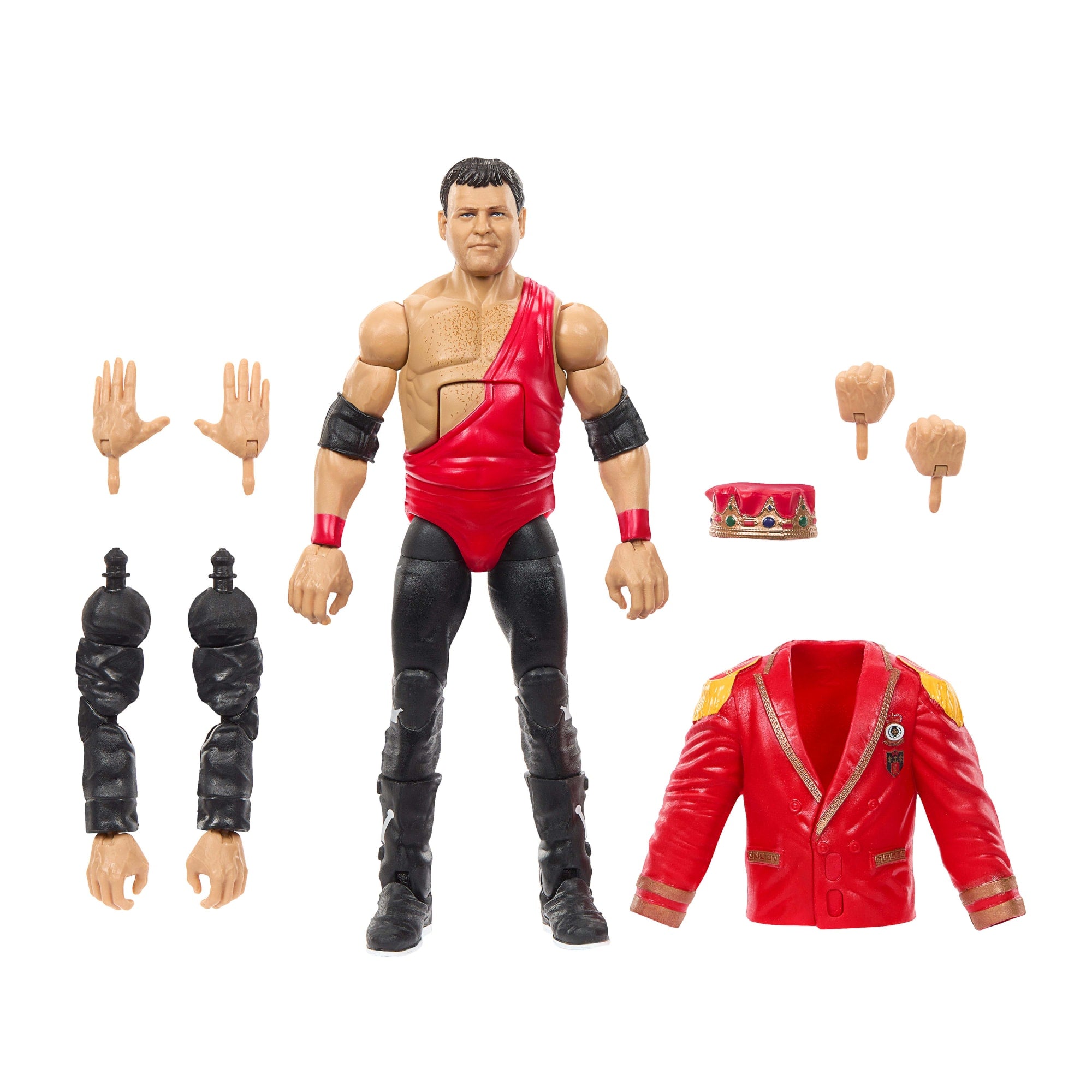WWE Monday Night War Elite Collection Jerry “The King” Lawler Action Figure