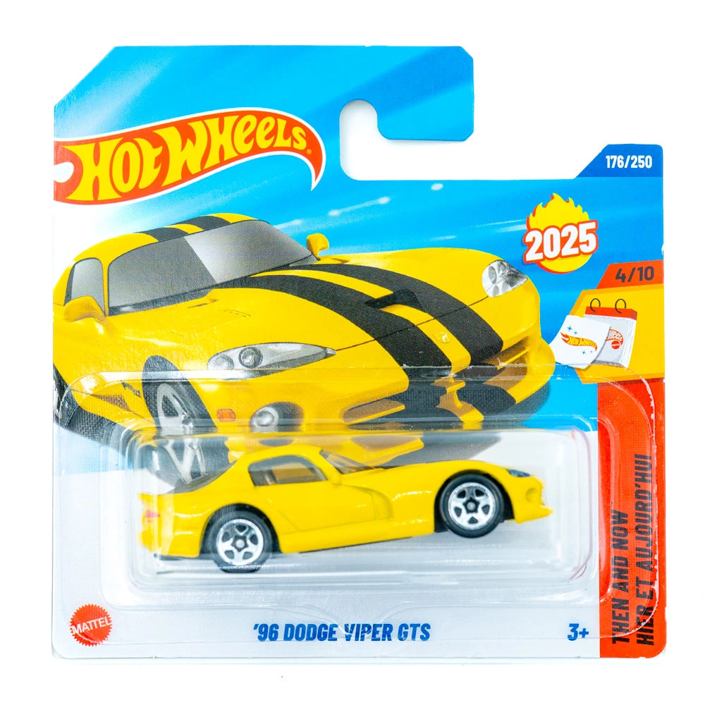 Hot Wheels '96 Dodge Viper GTS geel |