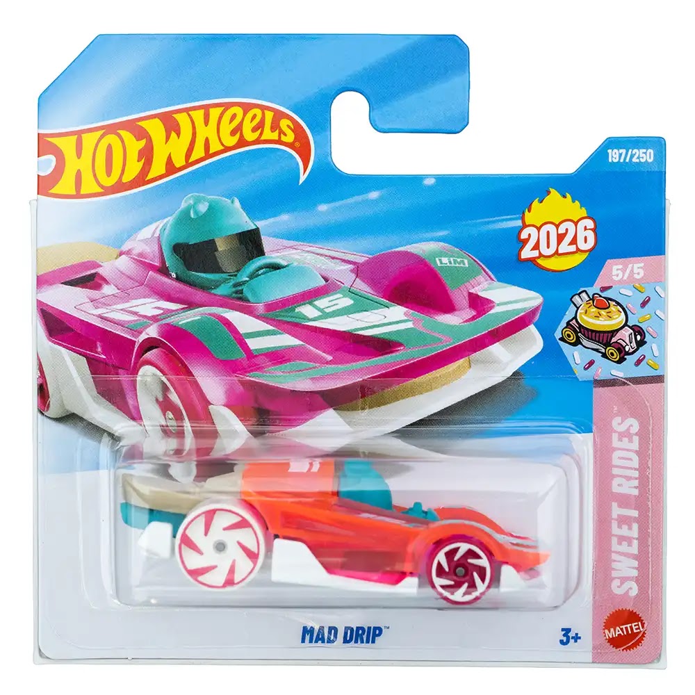 Hot Wheels Mad Drip Roze |