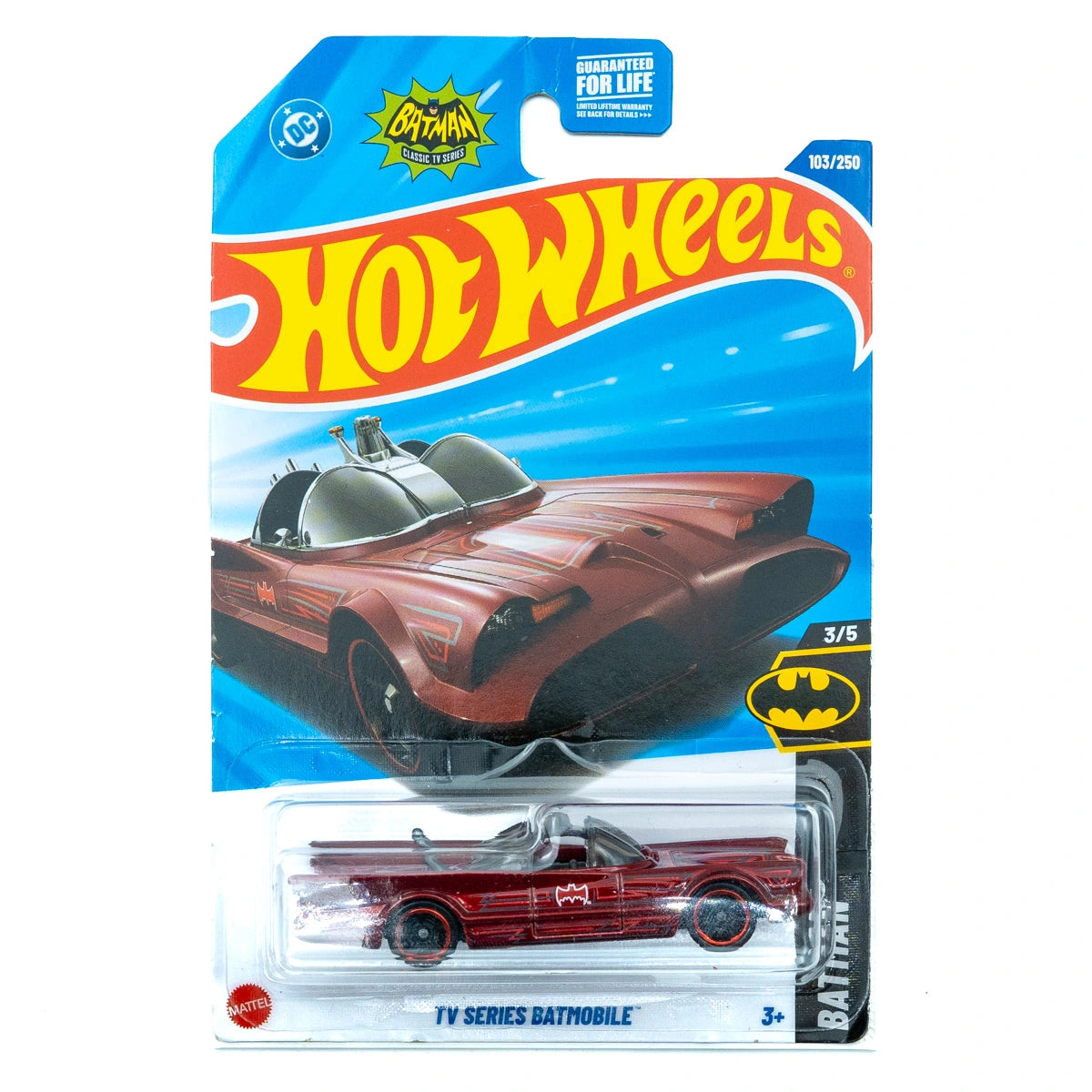 Hot Wheels TV Series Batmobile rood VS |