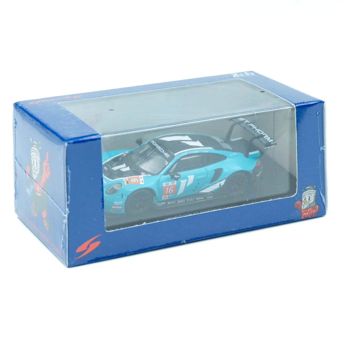 Sparky Porsche 911 RSR #16 PROTON COMPETITION Le Mans 2023 Schaalmodel 1:64