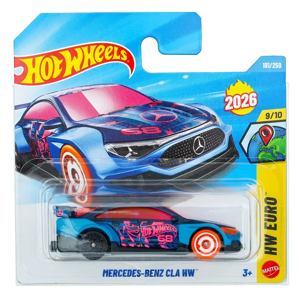 Hot Wheels Mercedes-Benz CLA HW Plavi |