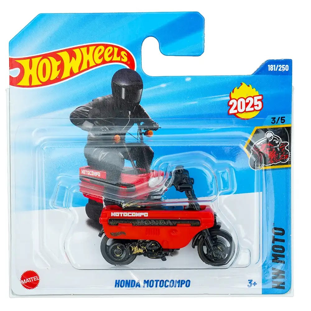 Hot Wheels Honda Motocompo Crveni |