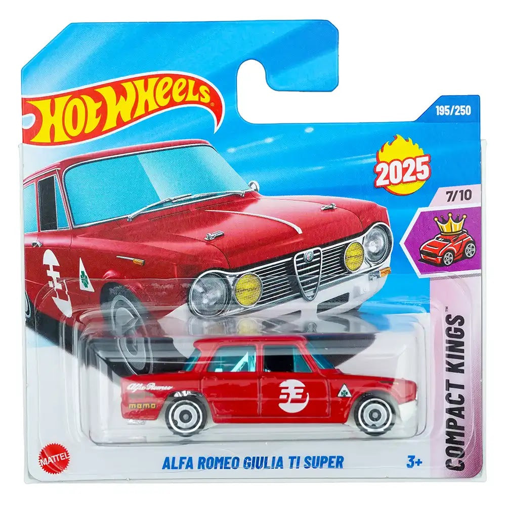 Hot Wheels Alfa Romeo Giulia TI Super Crveni |
