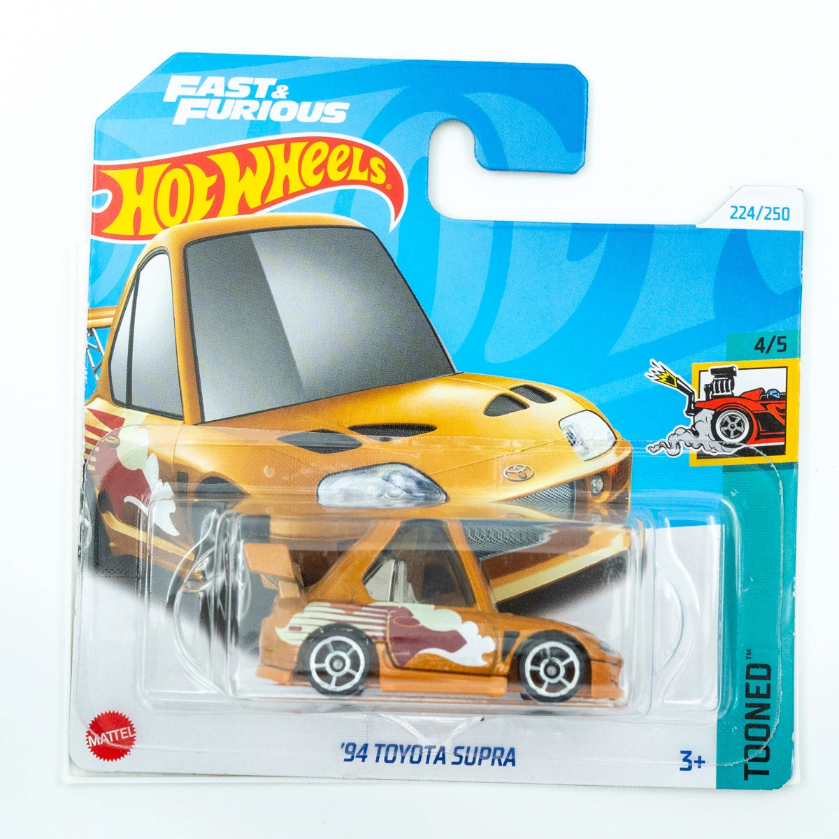 Hot Wheels '94 Toyota Supra oranje |