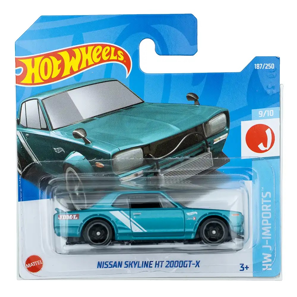 Hot Wheels Nissan Skyline HT 2000GT-X Zeleni |