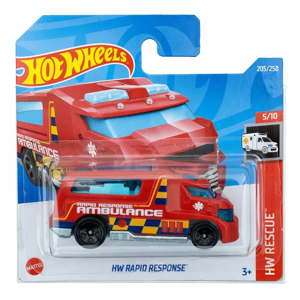 Hot Wheels HW Rapid Response Crveni |