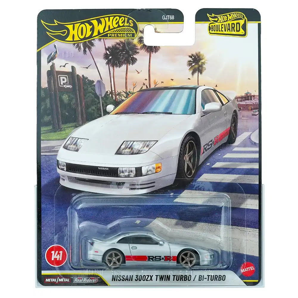 Hot Wheels Premium Nissan 300ZX Twin Turbo / Bi-Turbo Srebreni | Boulevard 141