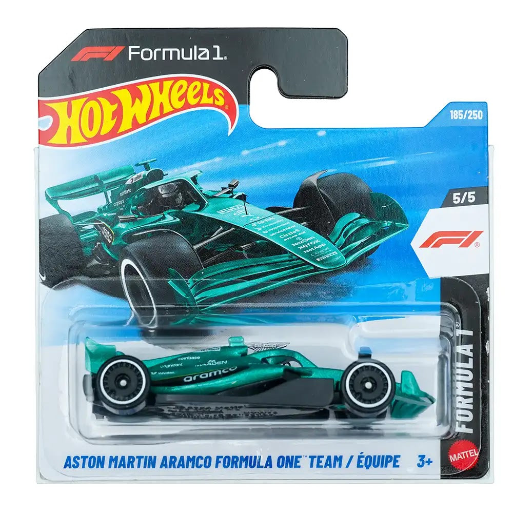 Hot Wheels Aston Martin Aramco Formula One Team Zeleni |