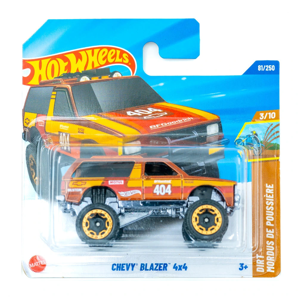 Hot Wheels Chevy Blazer 4x4 bruin |