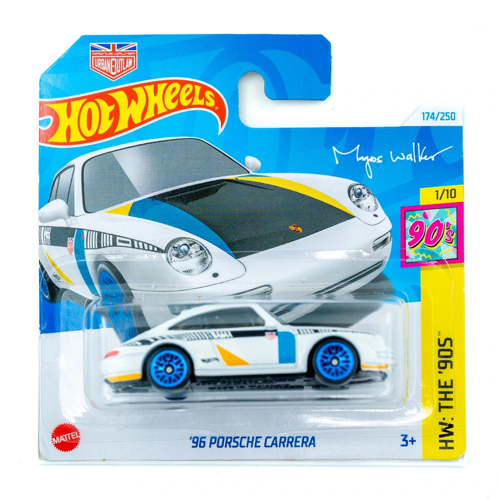 Hot Wheels '96 Porsche Carrera wit |