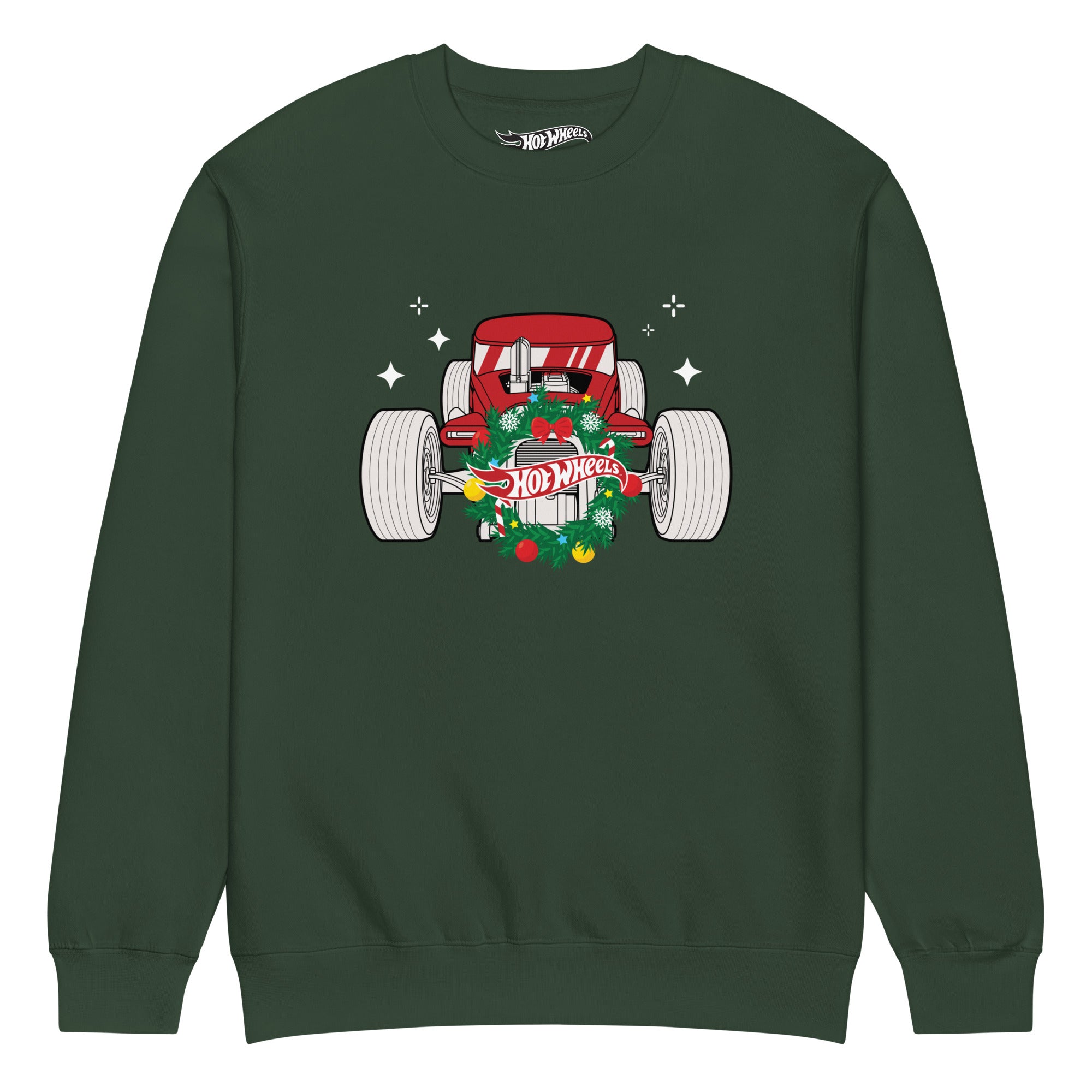Hot Wheels Holidays Green Sweatshirt