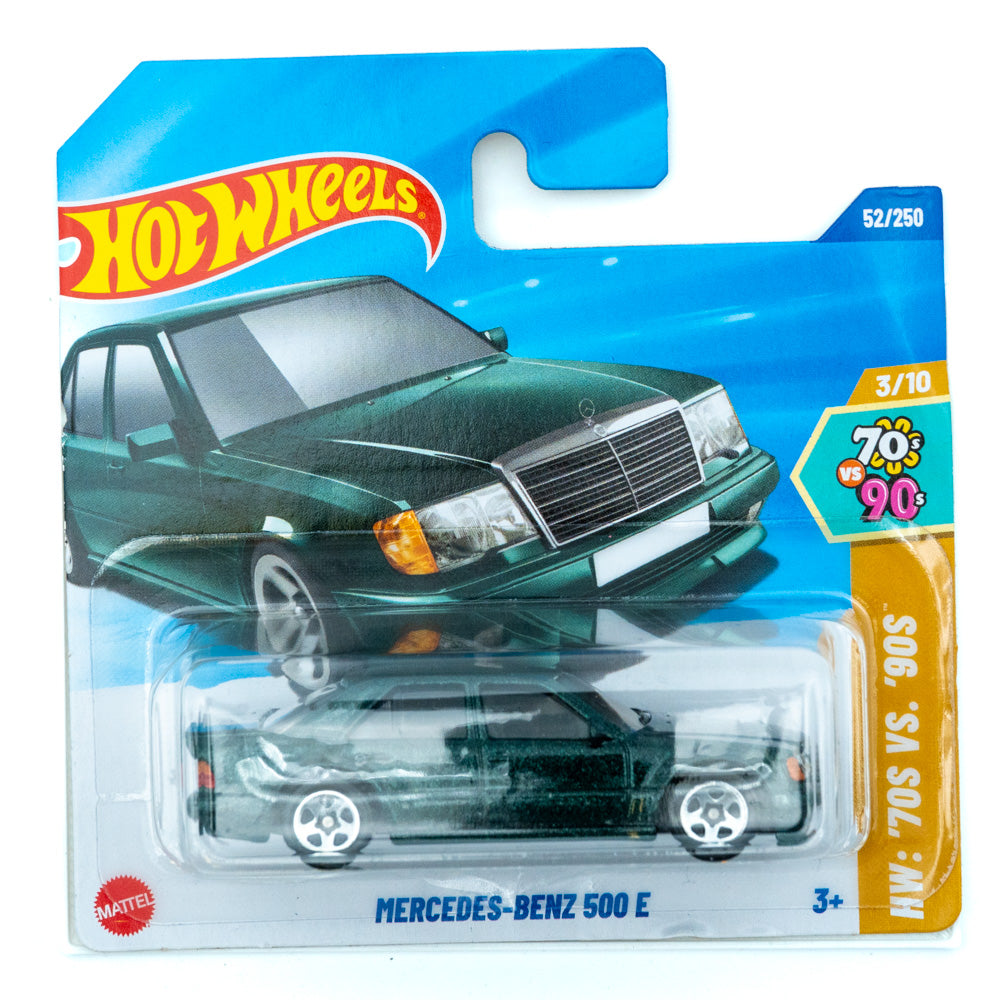 Hot Wheels Mercedes-Benz 500 E groen |