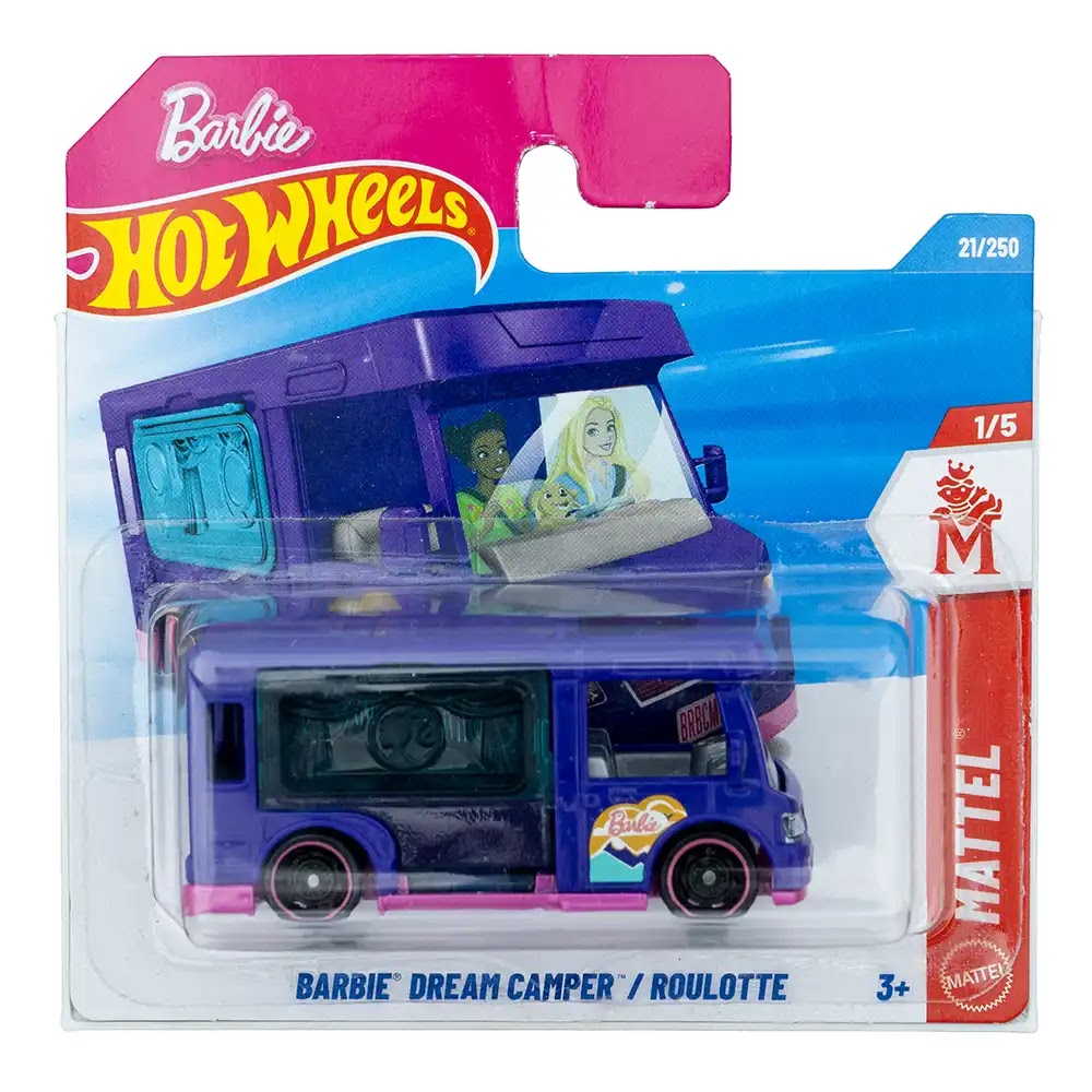 Hot Wheels Barbie Dream Camper Ljubičasti |