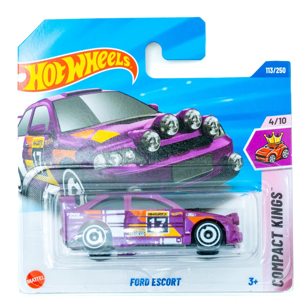Hot Wheels Ford Escort paars |