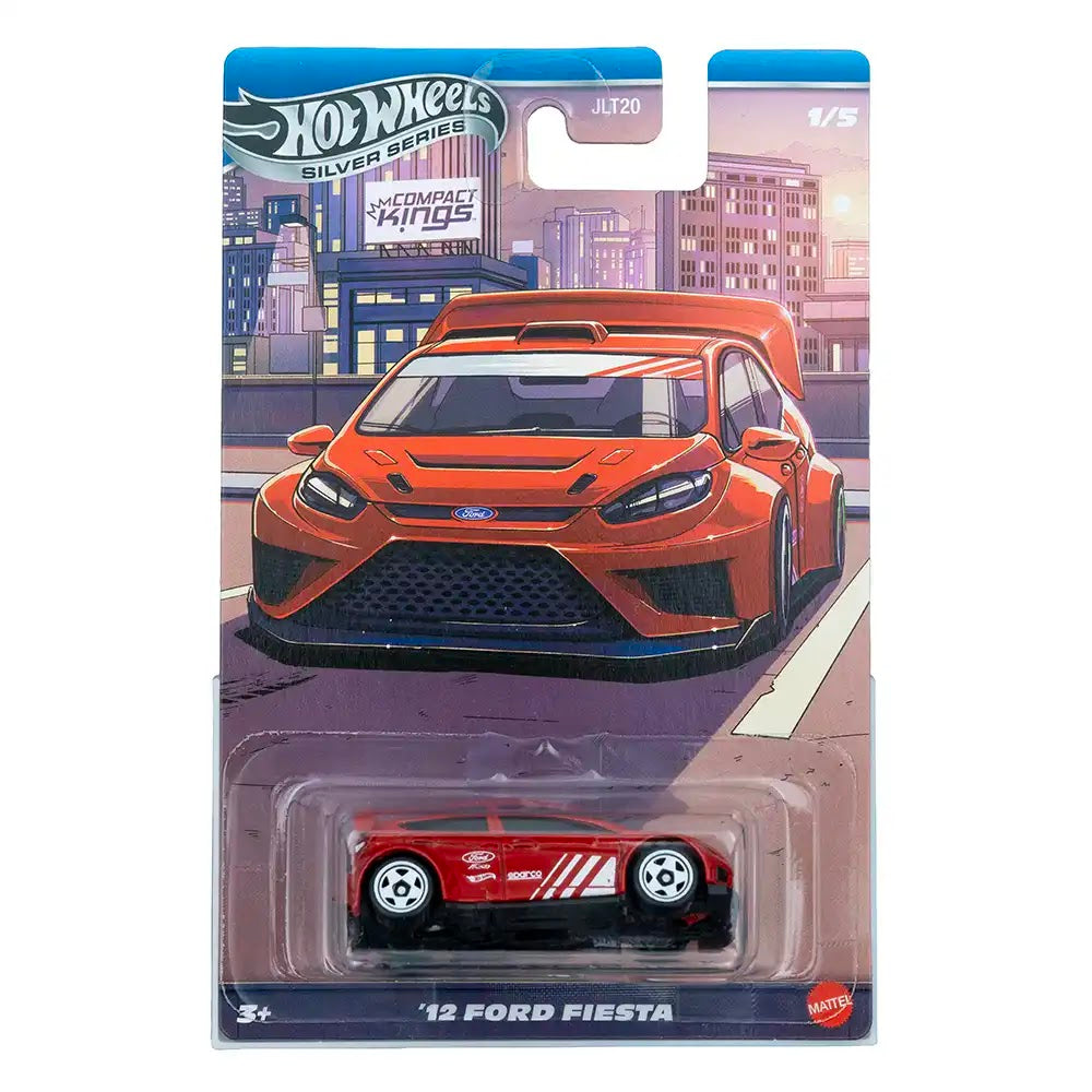 Hot Wheels Silver Series '12 Ford Fiesta Crveni | Compact Kings (1/5)