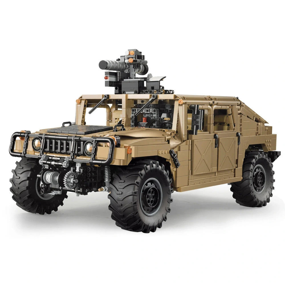 CaDA Humvee Off-Road voertuig 1:8 - Bouwset Auto | C61036W